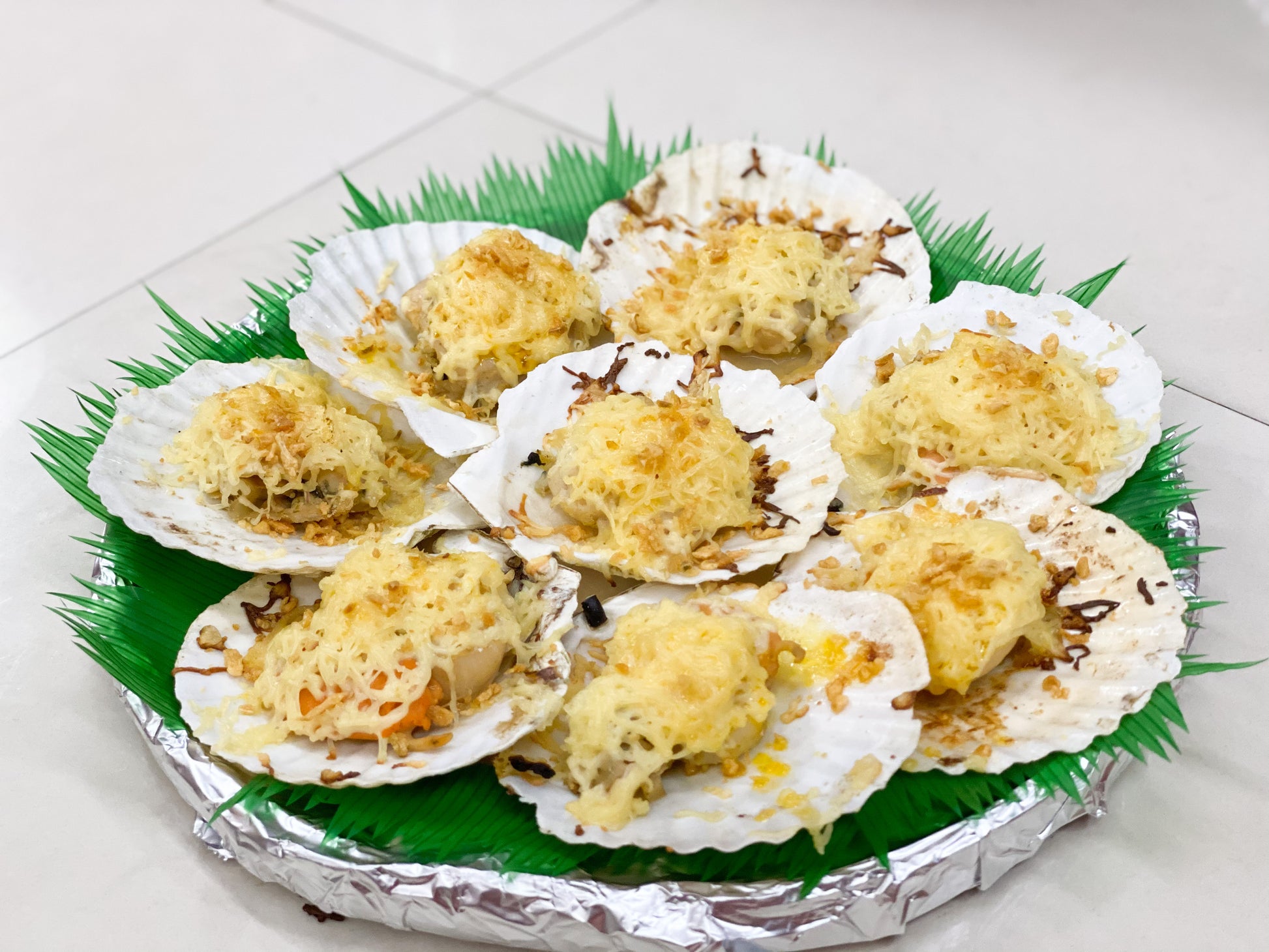 Cheesy Baby Scallop