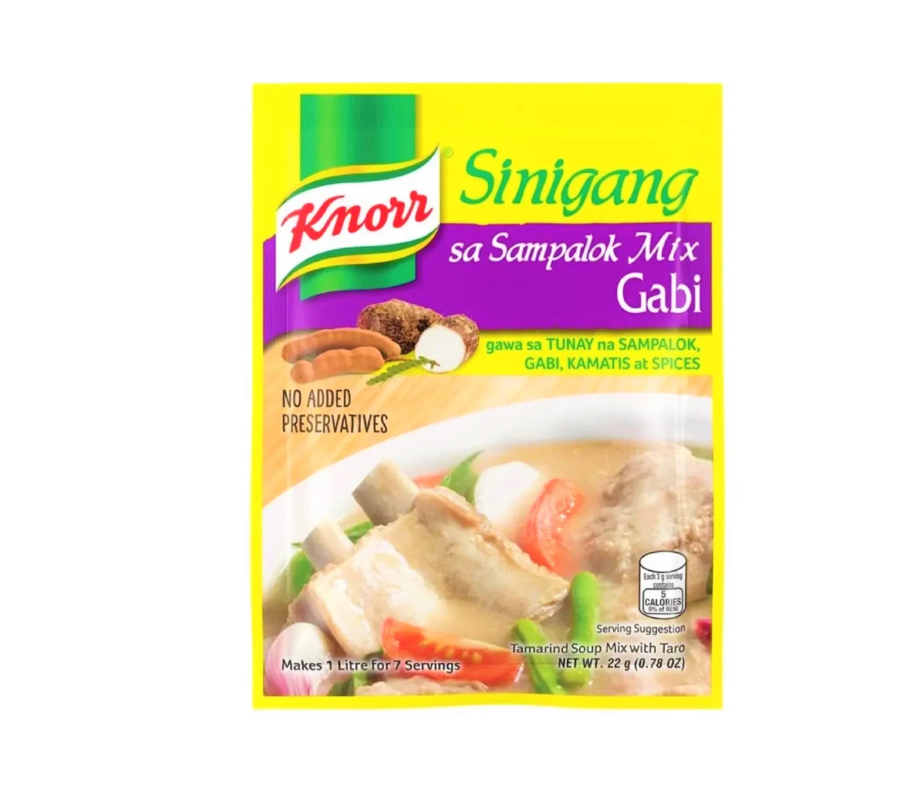 Knorr Sinigang sa Sampaloc Mix Gabi SMALL 22g