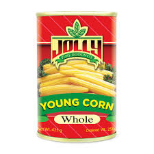 Jolly Whole Young Corn 425g