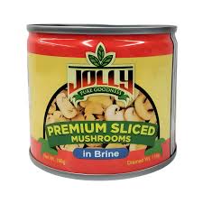 Jolly Mushroom Sliced 198g