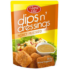 Clara Ole Honey Mustard 120g