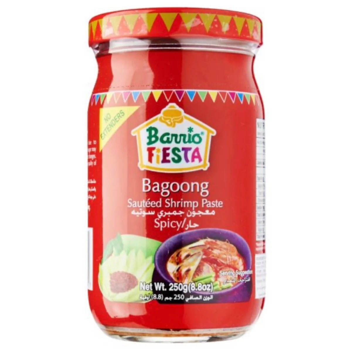 Barrio Fiesta Bagoong Shrimp Spicy 250G