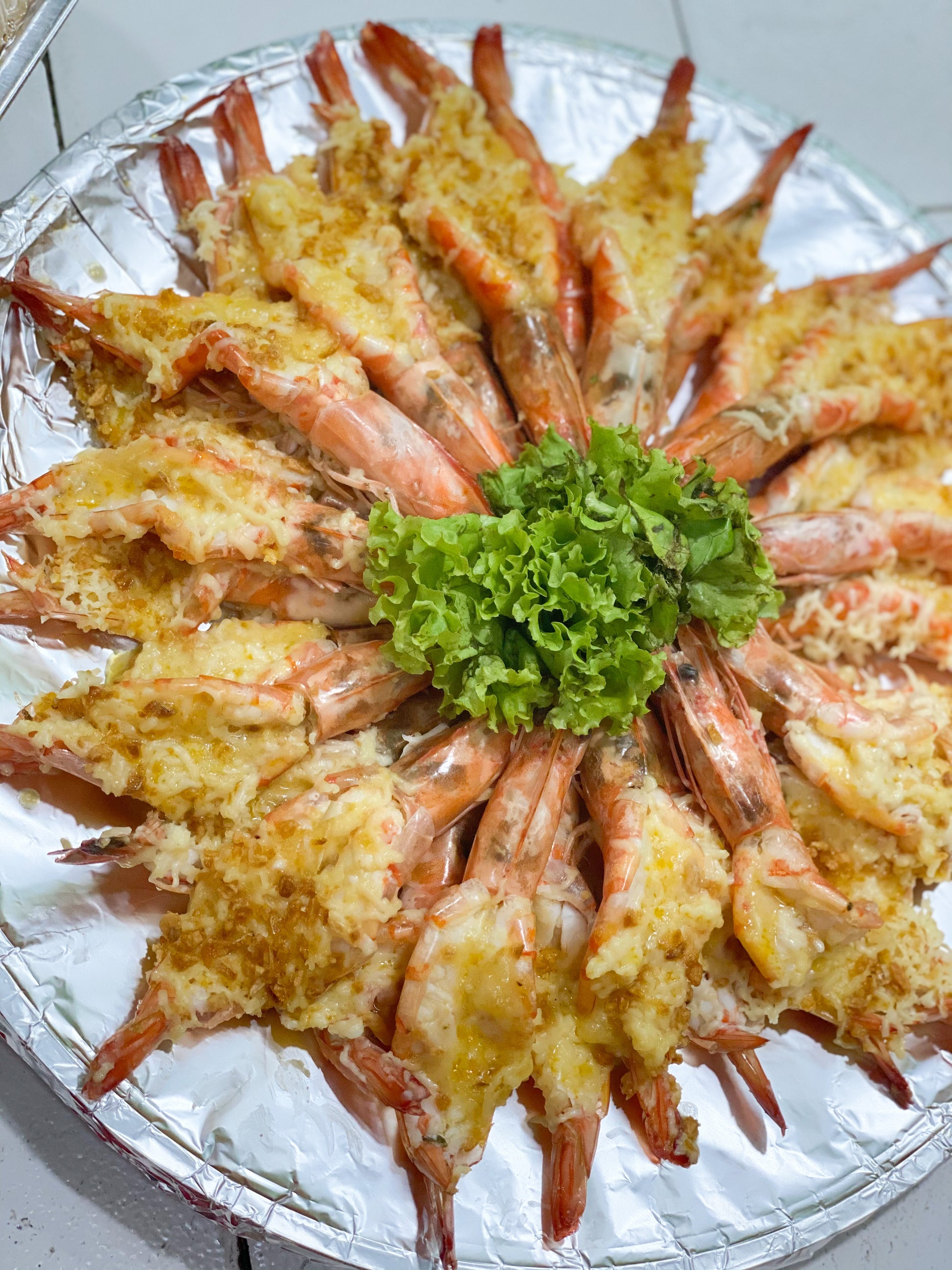 Baked Cheesy Shrimp