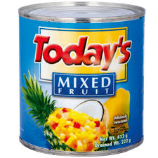 Todays Mixed Fruits 836g